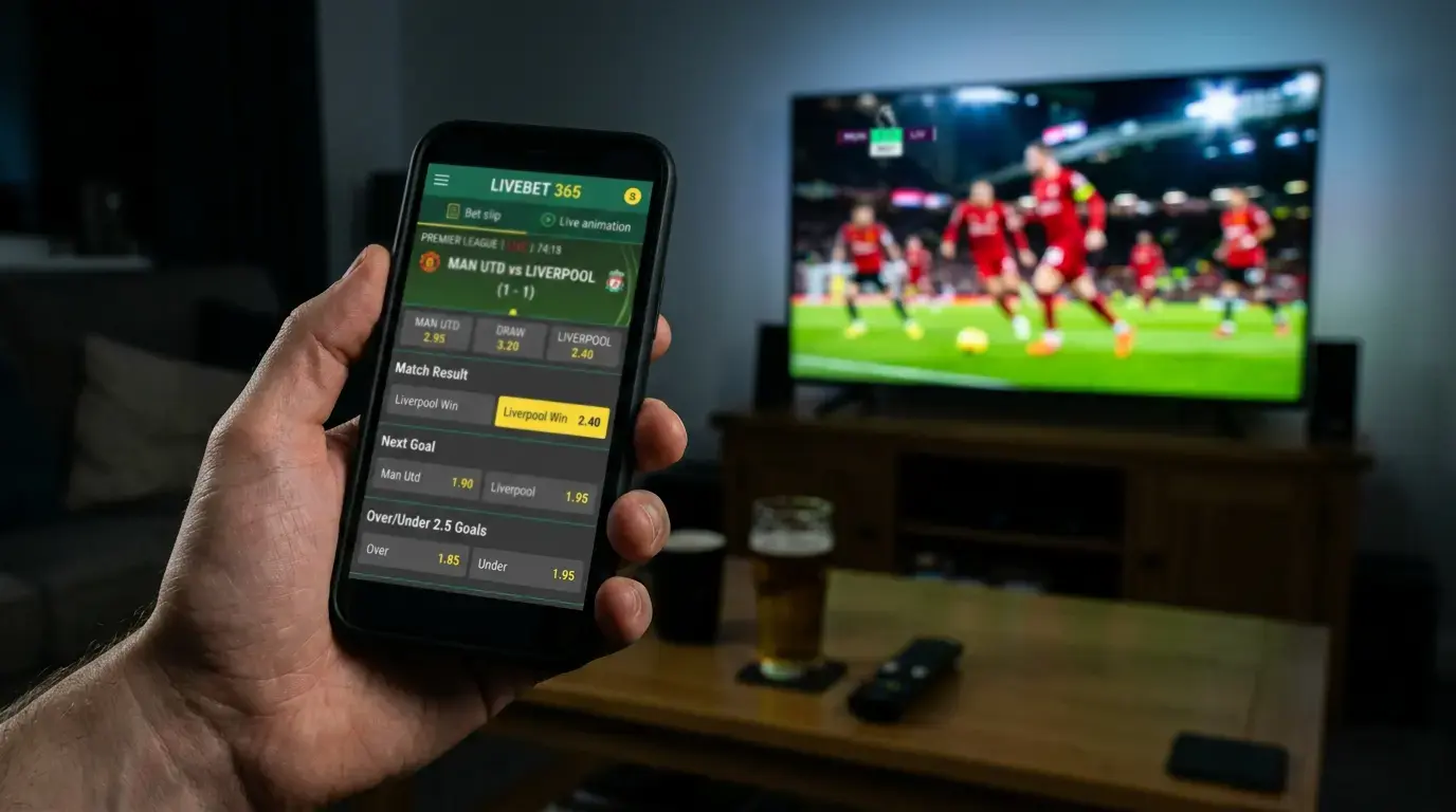 Live στοίχημα με PayPal - in-play betting σε πραγματικό χρόνο