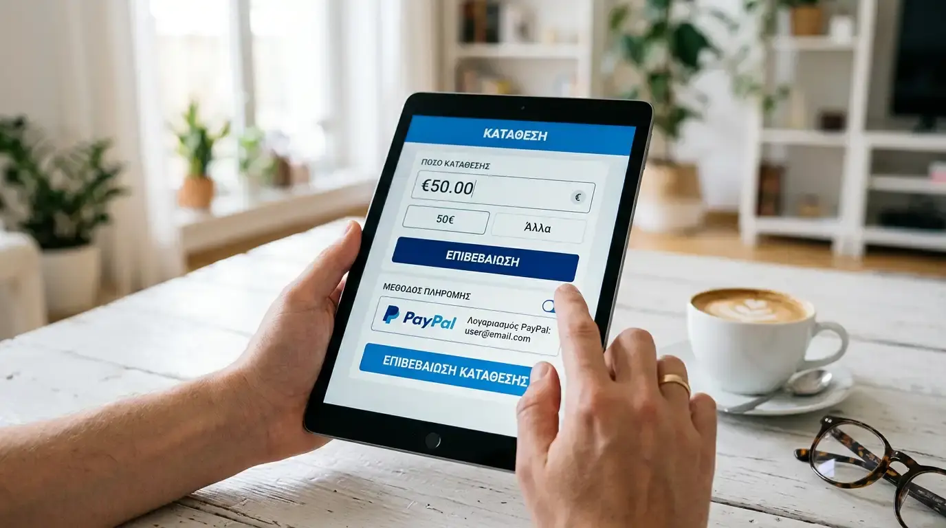 Stoiximan PayPal - κατάθεση, ανάληψη, όρια και εναλλακτικοί τρόποι πληρωμής